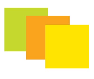 Post-it Big Notes Super Sticky Notes, 11 x 11, Orange, 30 Sheets/Pad (BN11O)
