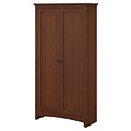 Bush Furniture Buena Vista Tall Storage Cabinet with Doors, Serene Cherry (MY13697-03)