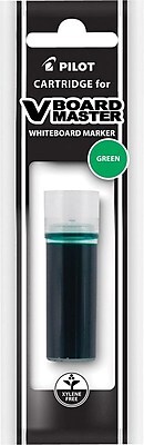 Pilot V Board Master BeGreen Dry Erase Marker Refill, Green, 12/Pk (43925)