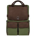 SumacLife Back to School Laptop Backpack Travel Bag, Forest Green (PT_NBKLEA811_BA)