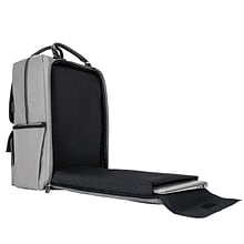 SumacLife Back to School Laptop Backpack Travel Bag, Black (PT_NBKLEA814_BA)