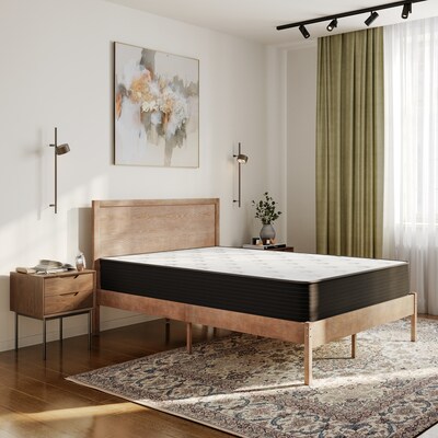 Flash Furniture Dream 10 Pocket Spring Hybrid Mattress, Queen Mattress in a Box (BSE230PRQ10CBK)