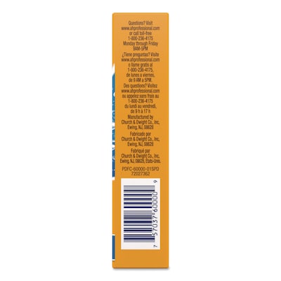 Arm & Hammer Plus the Power of OxiClean HE Powder Laundry Detergent, Fresh, 2 Loads, 2 oz., 156/Carton (57037-60000)