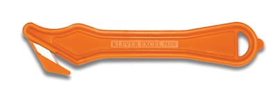 Klever Innovations 7 Safety Cutter, Orange, 10/Pack (PLS-400-30G)