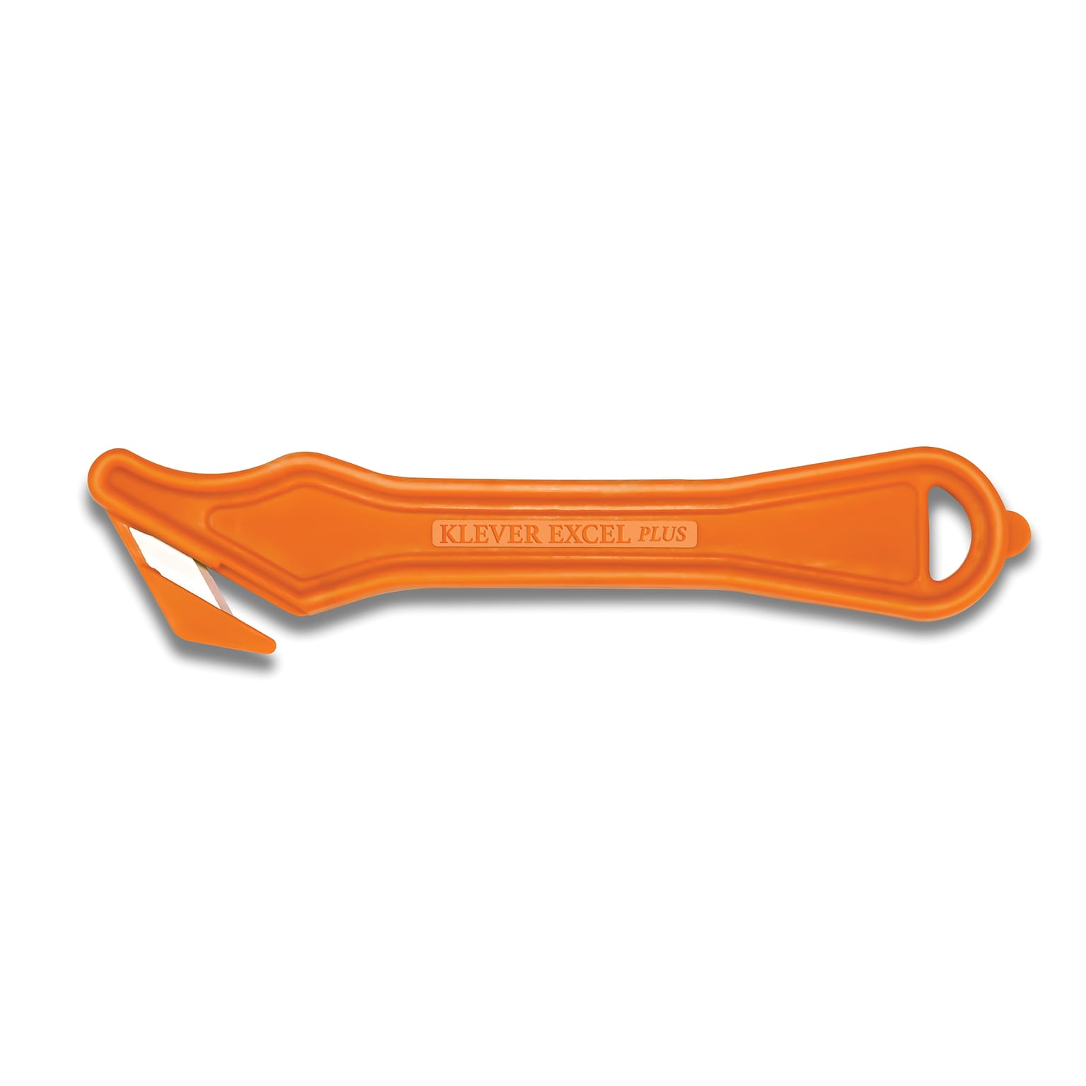 Klever Innovations 7 Safety Cutter, Orange, 10/Pack (PLS-400-30G)