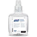 PURELL® Food Processing HEALTHY SOAP® E1  Foam Handwash Refill, Fragrance Free, CS6, 1200 mL, 2/Cart