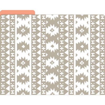 Barker Creek Thoughtfulness File Folder, 1/3-Cut Tab, Letter Size, Assorted Colors, 12/Pack (BC1307)