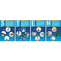 Barker Creek STEM/STEAM Poster Set 19 x 13 3/8 21st Century 4-C Skills, 9/Set (BC1889)