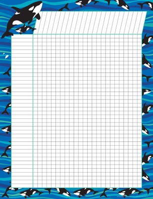 Barker Creek Sea & Sky Incentive Chart Set, 17 x 22, Multicolored, 4/Set (500)