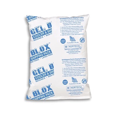 Gel Blox Cold Pack, 6 oz., 4" x 6", 48/Box (GB4548)