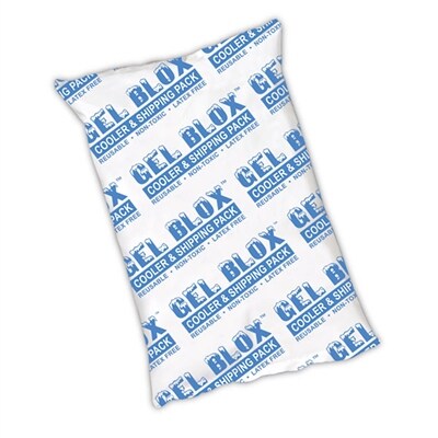 Nortech Labs Inc Gel Blox® Cold Shipping Packs, 8 oz, 4" x 6", 36 per Box (GB4636)