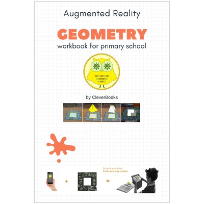 Cleverbooks Geometry Workbook with Augmented Reality (CVB9781999894603)