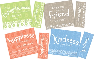 Barker Creek Celebrate Thoughtfulness Award & Bookmark Set, Multi Color, 120/Set (BCP3866)