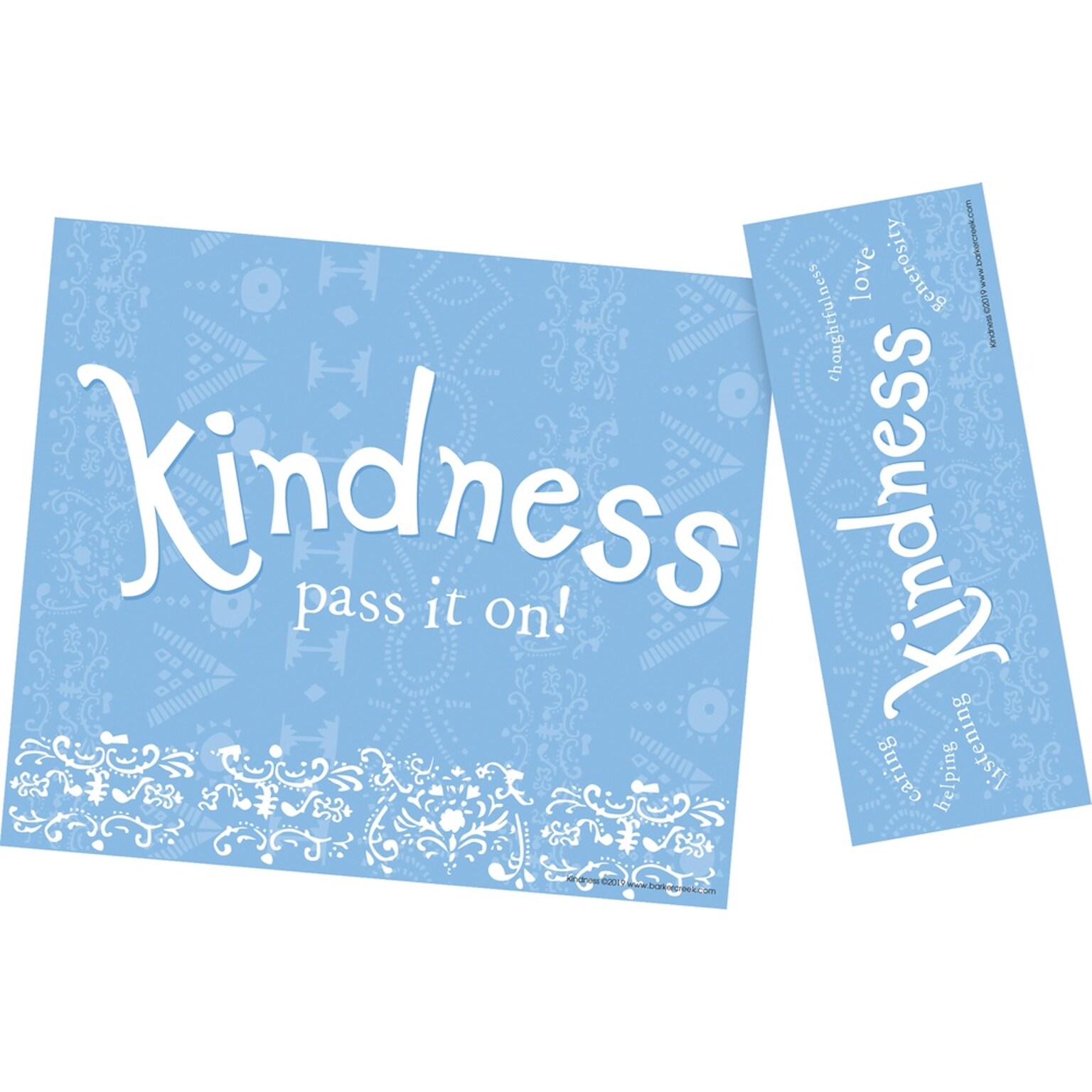 Barker Creek Kindness Awards & Bookmarks Set, 8.5 x 5.5”, Multicolored, 30/Pack (BC435)
