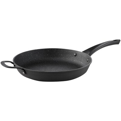 Starfrit® The ROCK Cast Iron Fry Pan (12), Black (060902-004-0000)