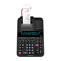 Casio Heavy-Duty (DR-270R) 12-Digit Printing Calculator, Black