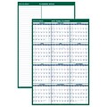 AT-A-GLANCE® Vertical Erasable Wall Calendar, 12 Months, Reversible for Notes and Planning Space, 48 x 32 (PM310-28-19)