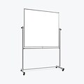 Luxor 48x48 Double Sided Magnetic Whiteboard, Aluminum (MB4848WW)