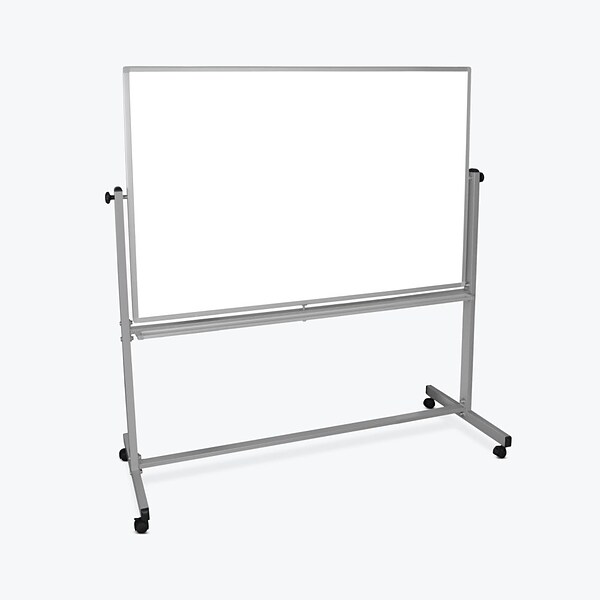 Luxor Double Sided Magnetic Whiteboard, Aluminum, 60x40 (MB6040WW)