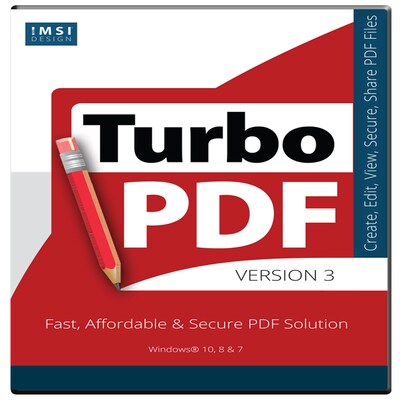 IMSI TurboPDF TurboPDF v3 for 1 User, Windows, Download (00TPD530XX)