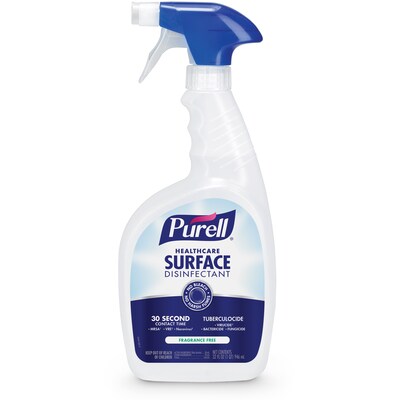 Purell Healthcare Surface Disinfectant, Fragrance Free, 32 oz. (3340-12)