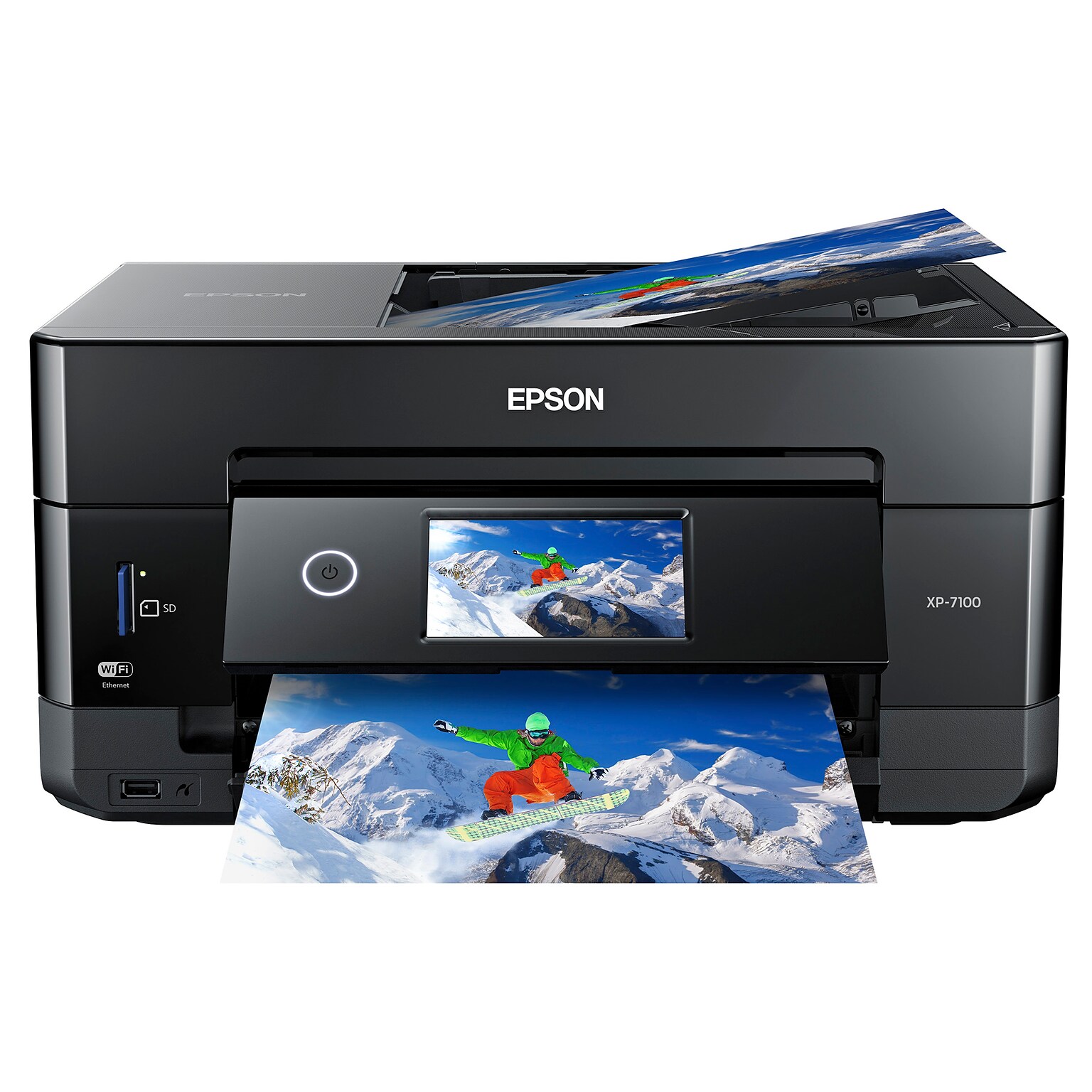 Epson Expression Premium XP-7100 Wireless Color Inkjet Printer, All-In-One, Print, Scan, Copy (9472519)