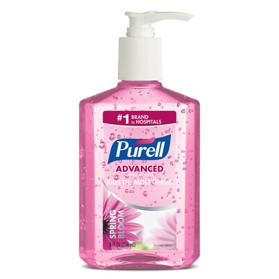 PURELL® Gel Hand Sanitizer, Spring Bloom, 8 oz. (3014-12)
