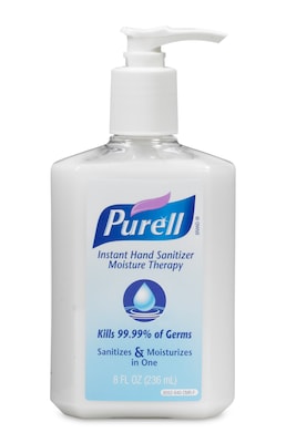 Purell Hand Sanitizer, Moisture Therapy, 8 oz. (9552-12)