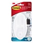 Command™ Caddy Hanger, White, 1 Caddy Hanger, 2 Large Strips/Pack (BATH19-ES)