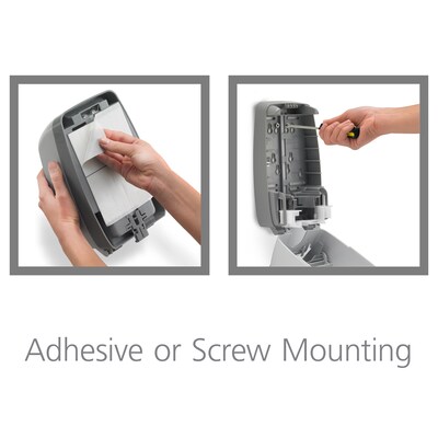 GOJO FMX 12 Wall Mounted Hand Soap Dispenser, Gray/Silver (5150-06)