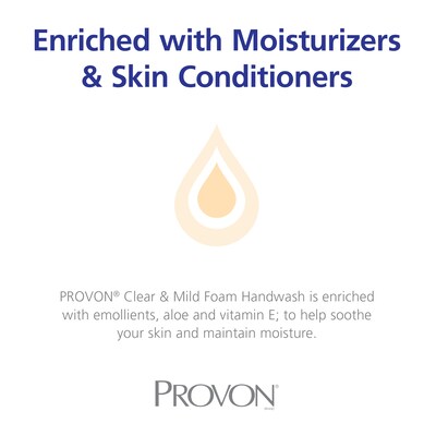 PROVON Foaming Hand Soap Refill for ADX-7 Dispenser, 23.6 oz., 4/Carton (8721-04)