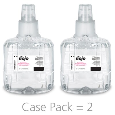 GOJO Foaming Hand Soap Refill, 40.5 oz., 2/Carton (1911-02)