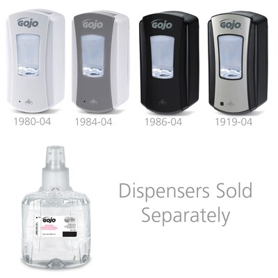 GOJO Foaming Hand Soap Refill for LTX 12 Dispenser, 40.5 oz., 2/Carton (1911-02)