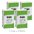 GOJO PRO Multi Green Hand Cleaner Refill, Citrus, 67 oz., 4/Carton (7265-04)