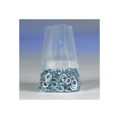 2W x 9L Lay Flat Poly Bag, 4.0 Mil, 1000/Carton (PB1018)