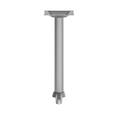 Flash Furniture Beverly Table T-Base with 3'' Dia Table Height Column, Silver (XUT0522SLV)