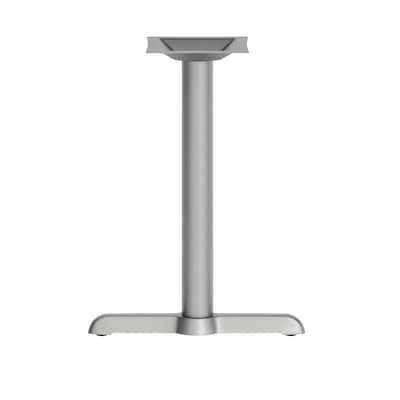 Flash Furniture Beverly Table T-Base with 3'' Dia Table Height Column, Silver (XUT0522SLV)