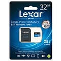 Lexar Media Professional 32GB microSDHC Memory Card with Adapter, Class 10, UHS-I (LSDMI32GBNL633A)