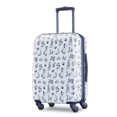 Disney Snowwhite 21 Hardside Spinner, Polycarbonate Blue/White (107618-1118)