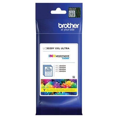 Brother LC3039Y Yellow Ultra High Yield Ink Tank Cartridge