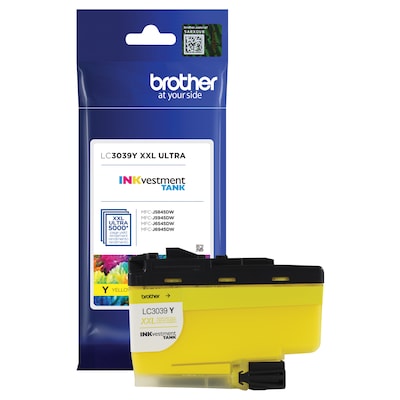 Brother LC3039Y Yellow Ultra High Yield Ink Tank Cartridge