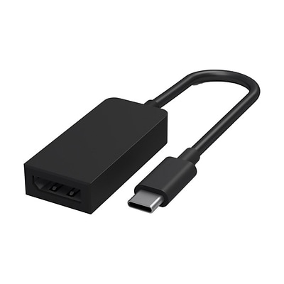 Microsoft USB Type-C to DisplayPort Adapter, Black (JVZ00001)