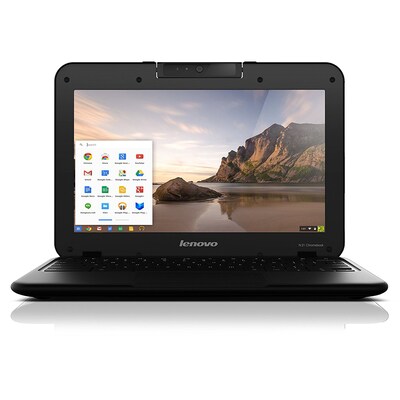 Lenovo N21 11.6 Refurbished Chromebook, Intel Celeron N2840, 4GB Memory, 16GB SSD
