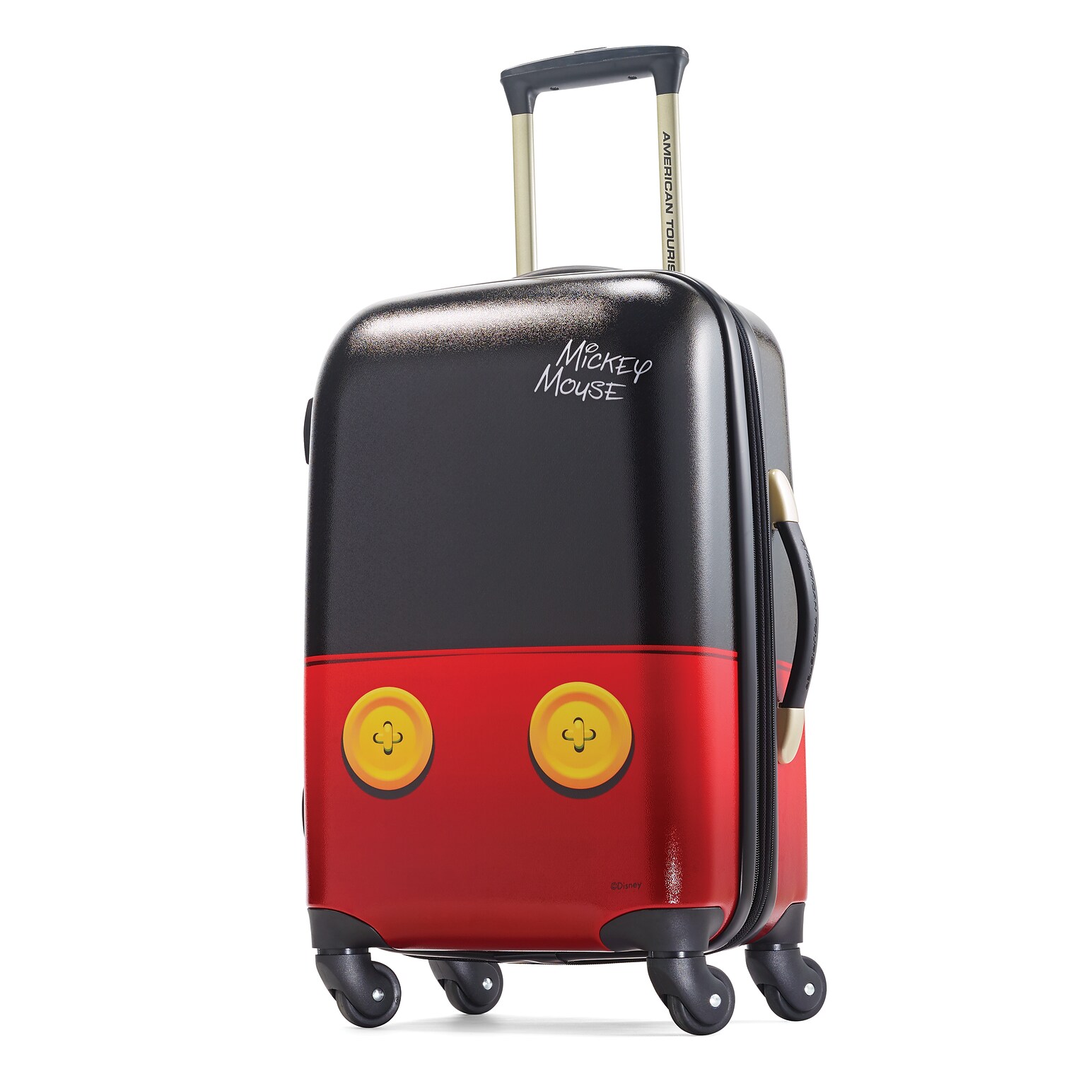 American Tourister 21 Disney Hardside Spinner, Mickey Mouse Pants, Polycarbonate Mickey Pants (67610-4757)