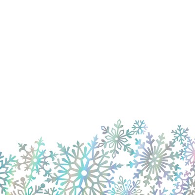 Great Papers! Rainbow Foil Snowflake Holiday Letterhead, 8.5 x 11, 40/Pack (2018017)