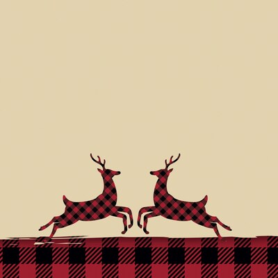 Great Papers!® Buffalo Red Reindeer Holiday Letterhead, 8.5 x 11, 80 sheets (2018010)
