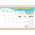 2019 Brown Trout 14 x 10  Seaside Manor Monthly Academic Desk Pad Calendar (9781975404390)