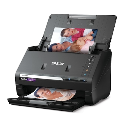Epson FastFoto FF-680W High-Speed Wireless Desktop Photo Scanner (B11B237201)
