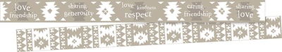 Barker Creek Double-Sided Border Set, 35" x 3", Celebrate Thoughtfulness, 4 designs, 48/Set (BC3867)