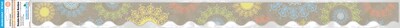 Barker Creek Double-Sided Border (BC910) 39' per package, Sunset, Scalloped Edge